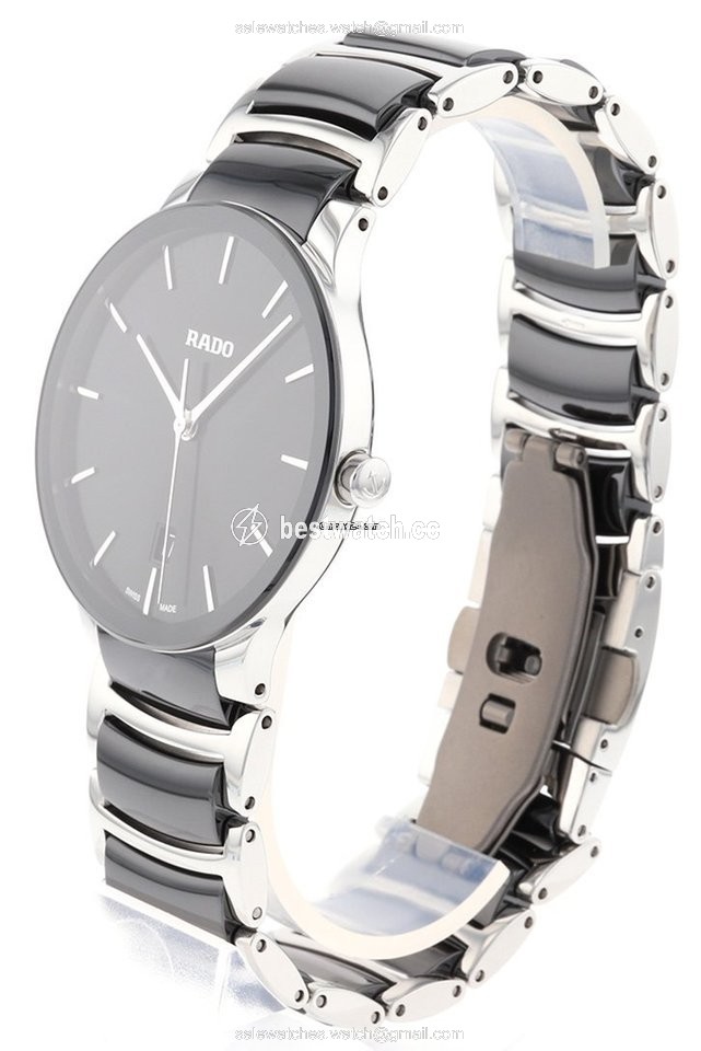 IMG_9085 Rado Centrix Mens watch Unisex Quartz Steel R30934172 Replica 2