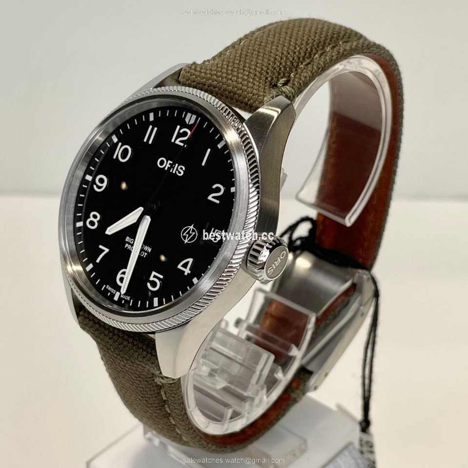IMG_9085 Oris Big Crown ProPilot Date Mens watch Unisex Automatic Steel 01 751 7761 4164-07 3 20 03LC Replica 2