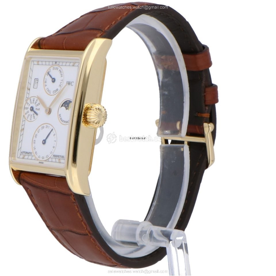 IMG_9085 IWC Novecento Mens watch Unisex Automatic Yellow gold IW354503 Replica 2