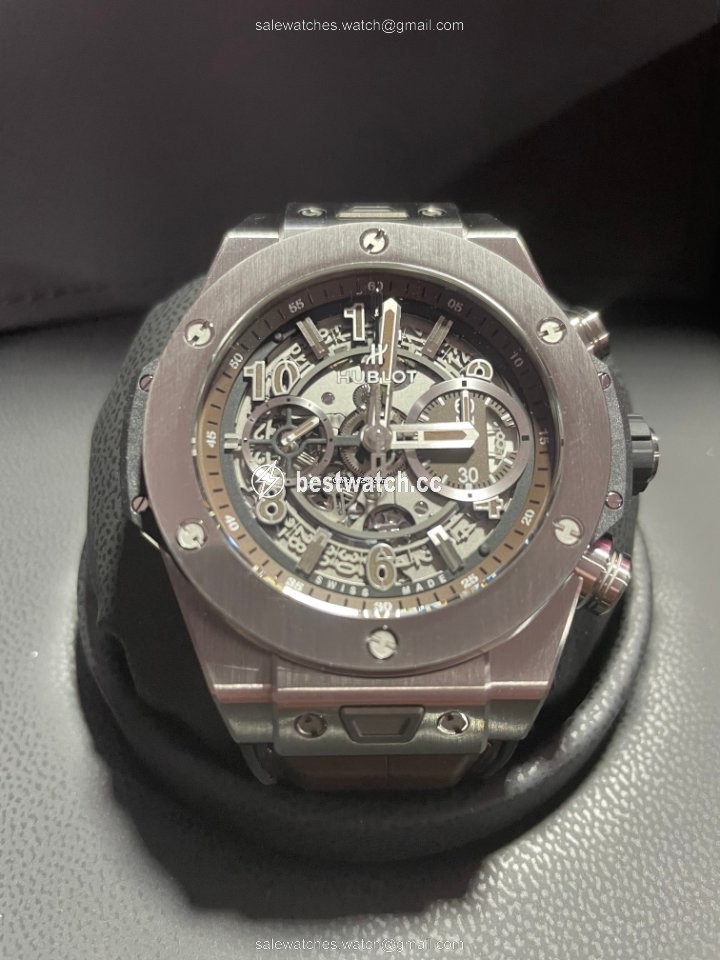 IMG_9085 Hublot Big Bang Unico Mens watch Unisex Automatic Titanium 411.NX.3170.LR Replica 2
