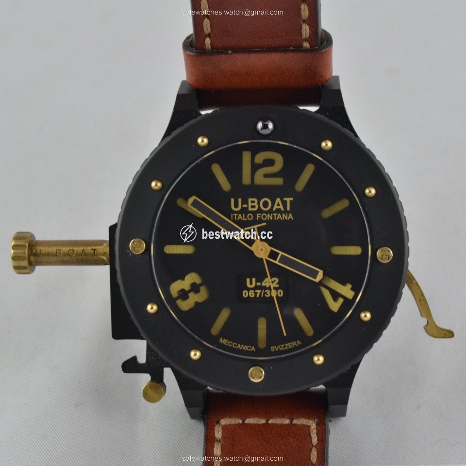 U-Boat U-42 Mens watch Unisex Automatic Titanium 6947 Replica 2