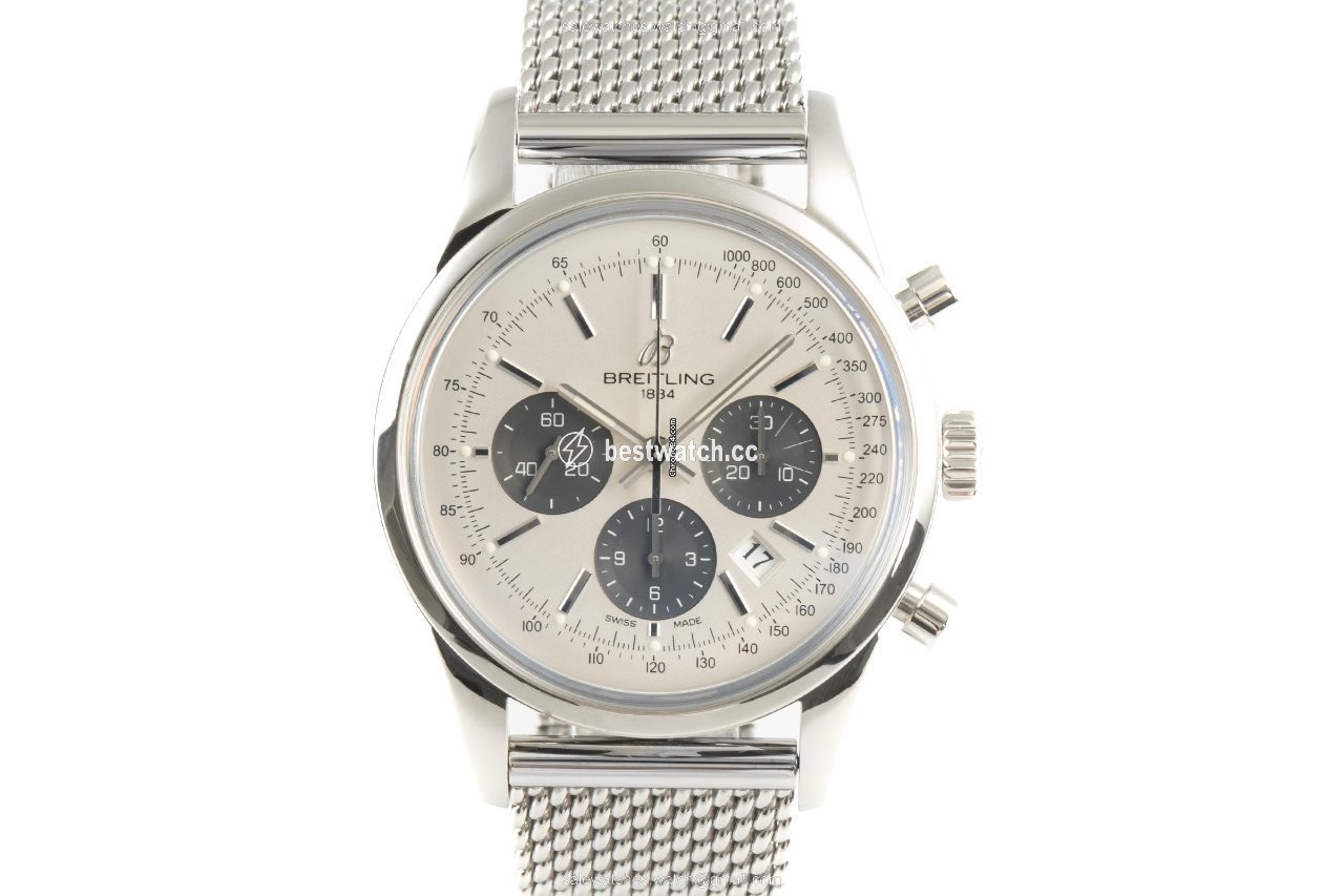 IMG_9085 Breitling Transocean Chronograph Mens watch Unisex Automatic Steel AB0152 Replica 2