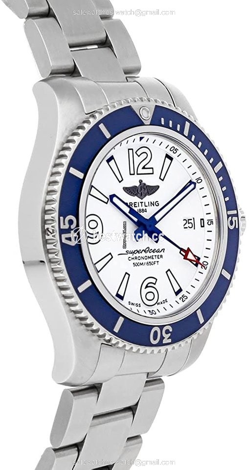 IMG_9085 Breitling Superocean 42 Mens watch Unisex Automatic Steel A17366D81A1A1 Replica 2