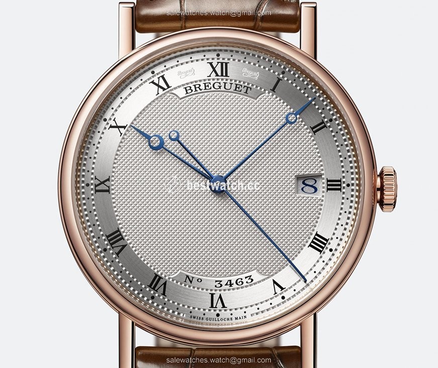IMG_9085 Breguet Classique Mens watch Unisex Automatic Rose gold 5177BR 15 9V6 Replica 2