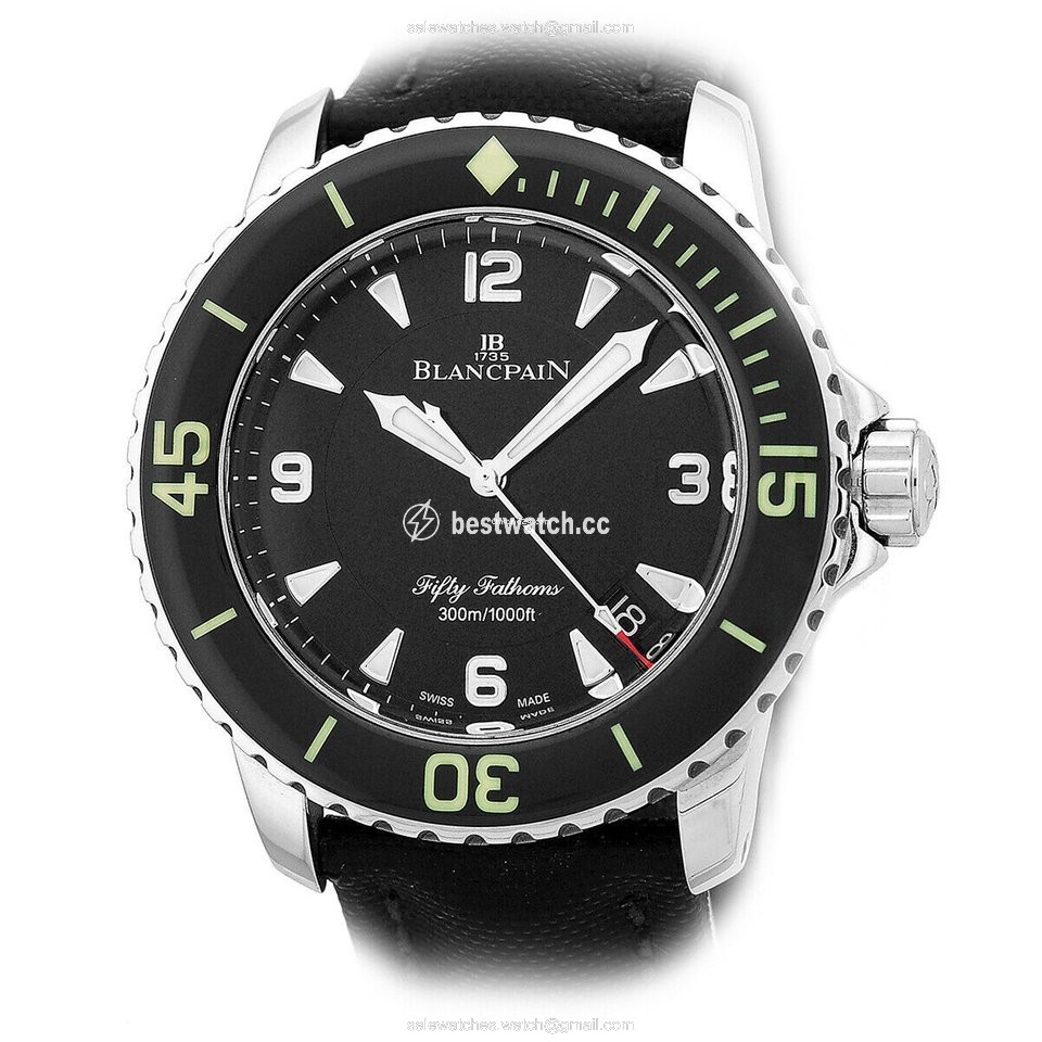 IMG_9085 Blancpain Fifty Fathoms Mens watch Unisex Automatic Steel 5015-1130-52A Replica 2