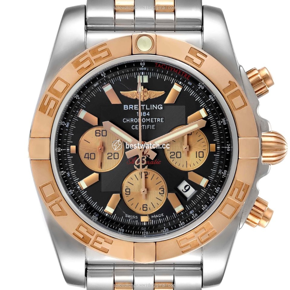 IMG_9085 Breitling Mens watch Unisex Automatic Gold Steel CB011012 Replica 2