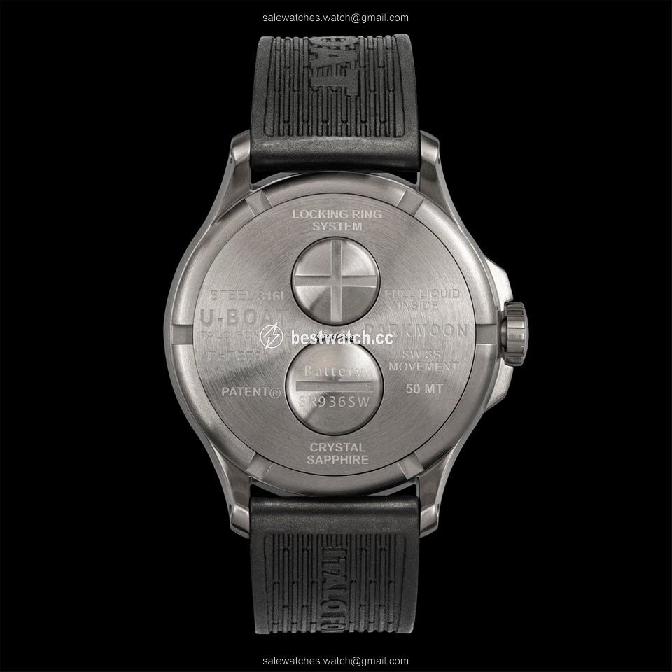 IMG_9085 U-Boat Mens watch Unisex Quartz Steel 8701 Replica 2