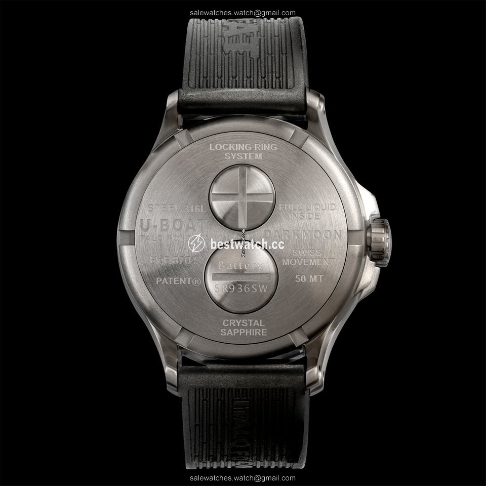 IMG_9085 U-Boat Mens watch Unisex Quartz Steel 8704 Replica 2