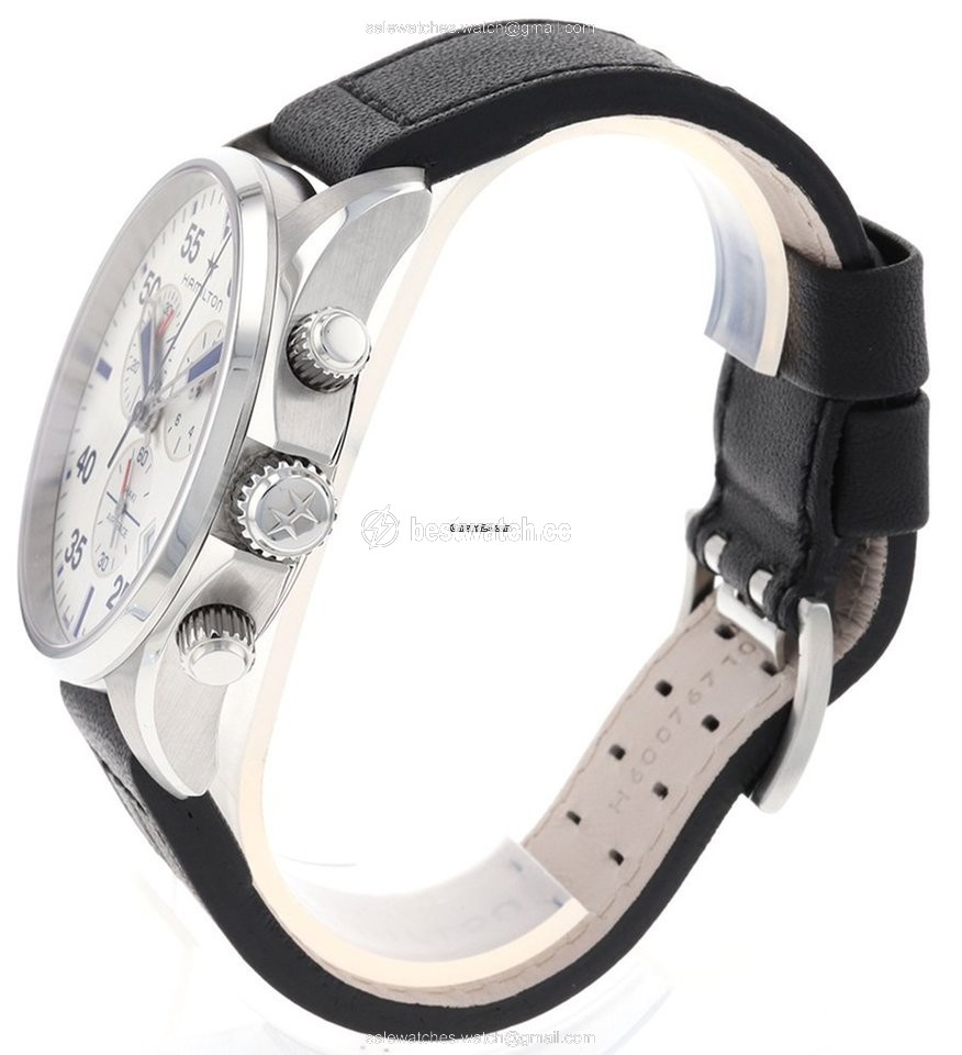 IMG_9085 Hamilton Khaki Pilot Mens watch Unisex Quartz Steel H76712751 Replica 2
