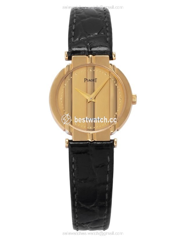 Piaget Polo Womens watch Quartz Yellow gold 8263 Replica 2