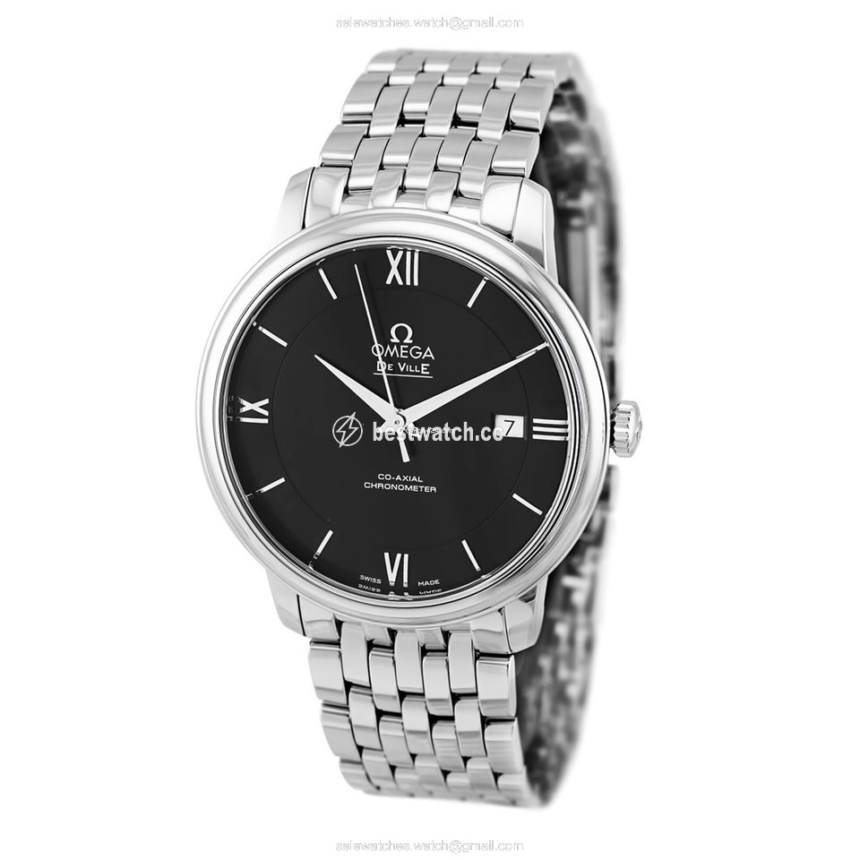 Omega De Ville Prestige Mens watch Unisex Automatic Steel 424.10.40.20.01.001 Replica 2