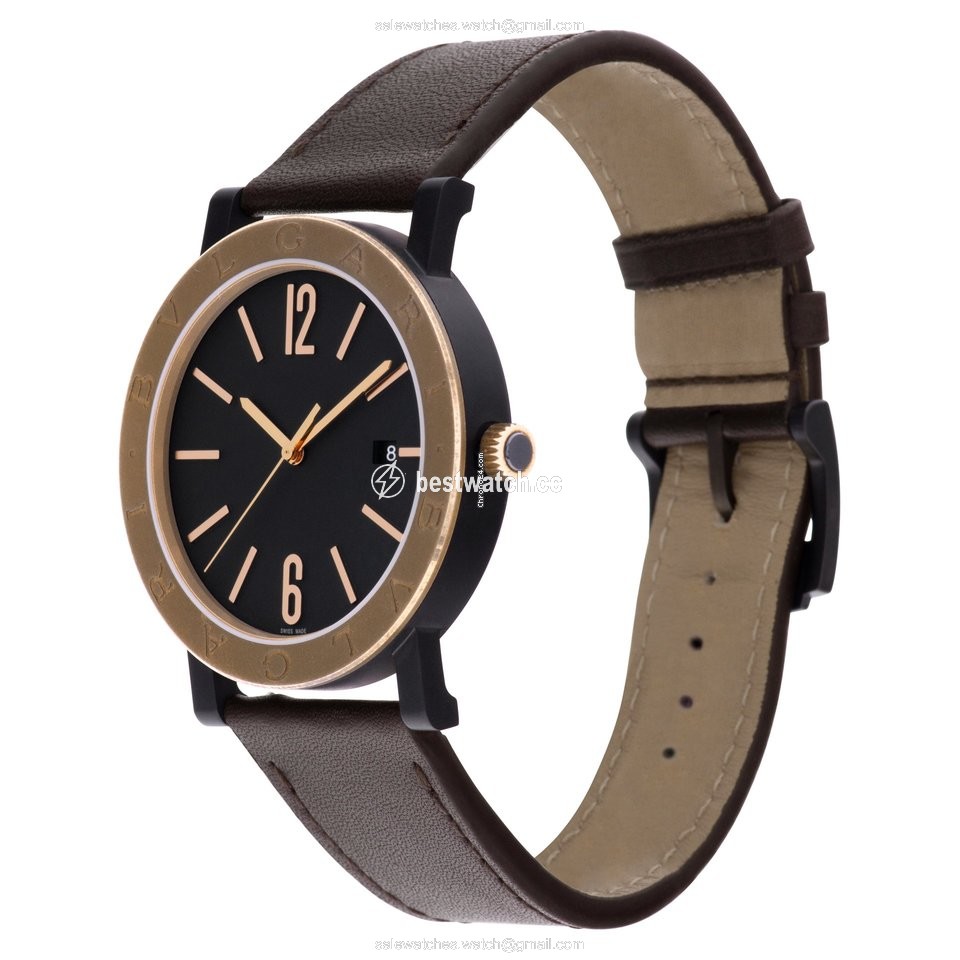 Bulgari Bulgari Mens watch Unisex Automatic Steel BB41SB Replica 2