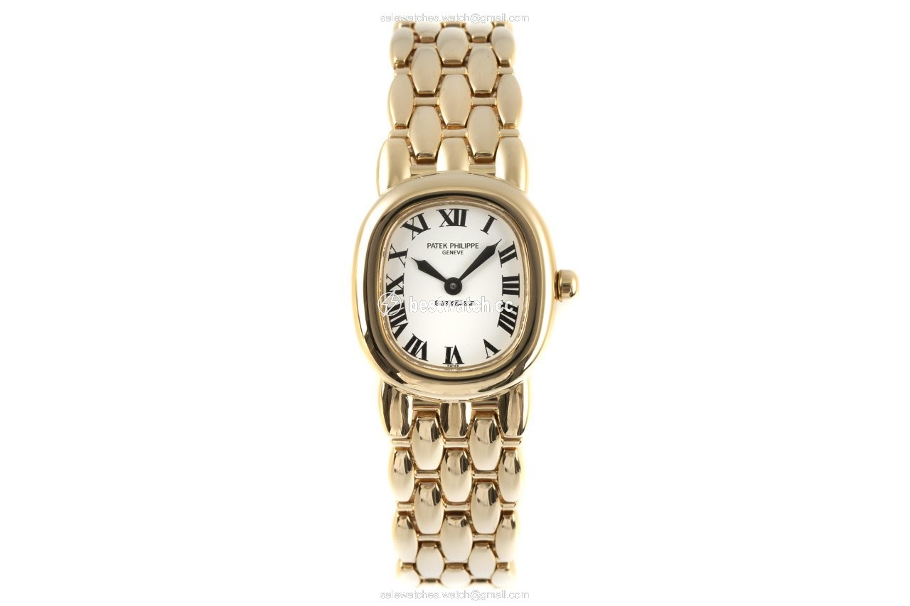 IMG_9085 Patek Philippe Golden Ellipse Womens watch Quartz Yellow gold 4830 1 Replica 2
