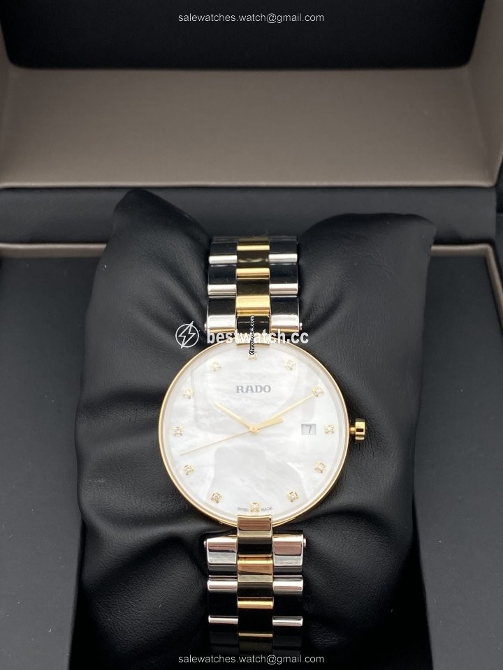 IMG_9085 Rado Coupole Womens watch Quartz Steel R22853924 Replica 2