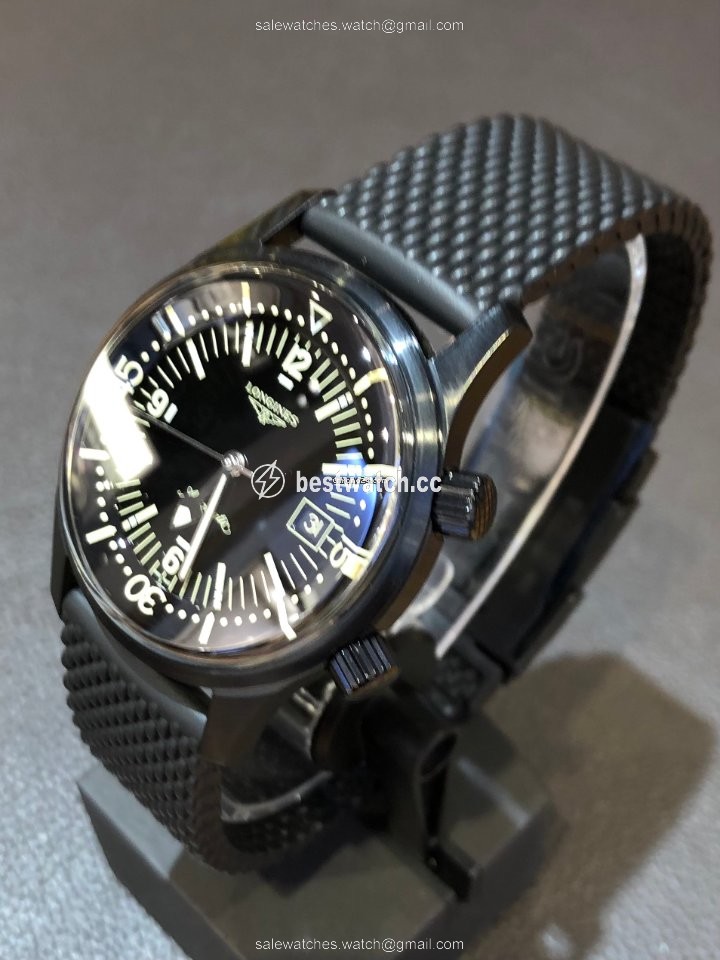 IMG_9085 Longines Legend Diver Mens watch Unisex Automatic Steel L37742509 Replica 2