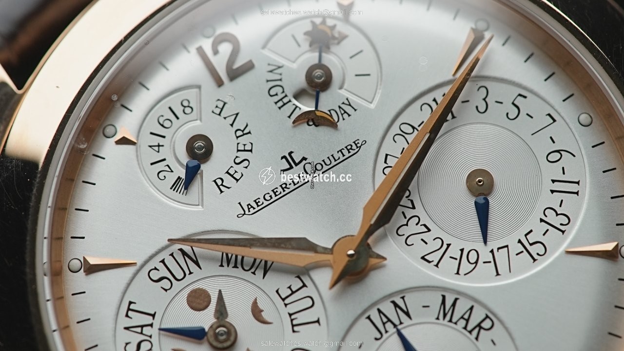 IMG_9085 Jaeger-LeCoultre Master Eight Days Perpetual Manual winding Rose gold Q161242A Replica 2