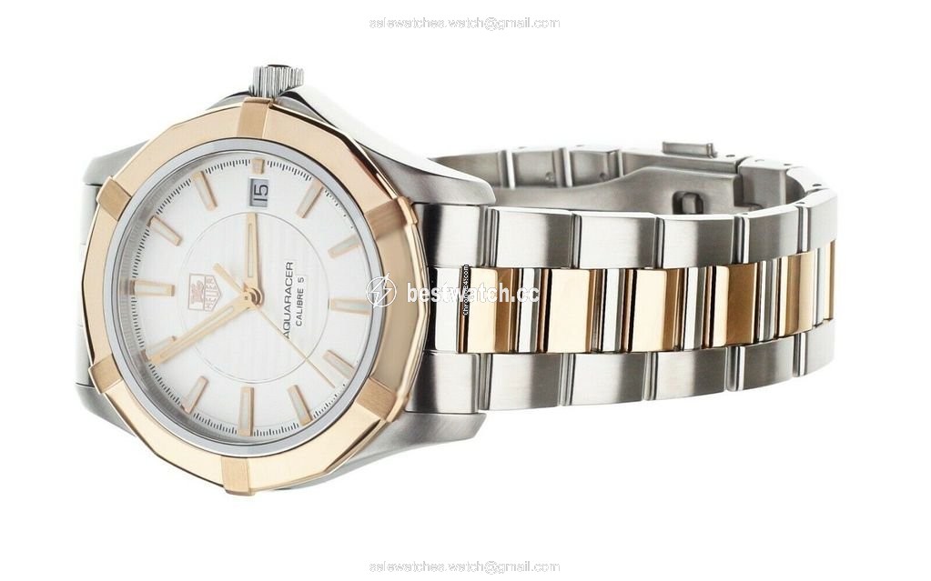 IMG_9085 TAG Heuer Aquaracer Lady Mens watch Unisex Automatic Gold Steel WAP2150 Replica 2