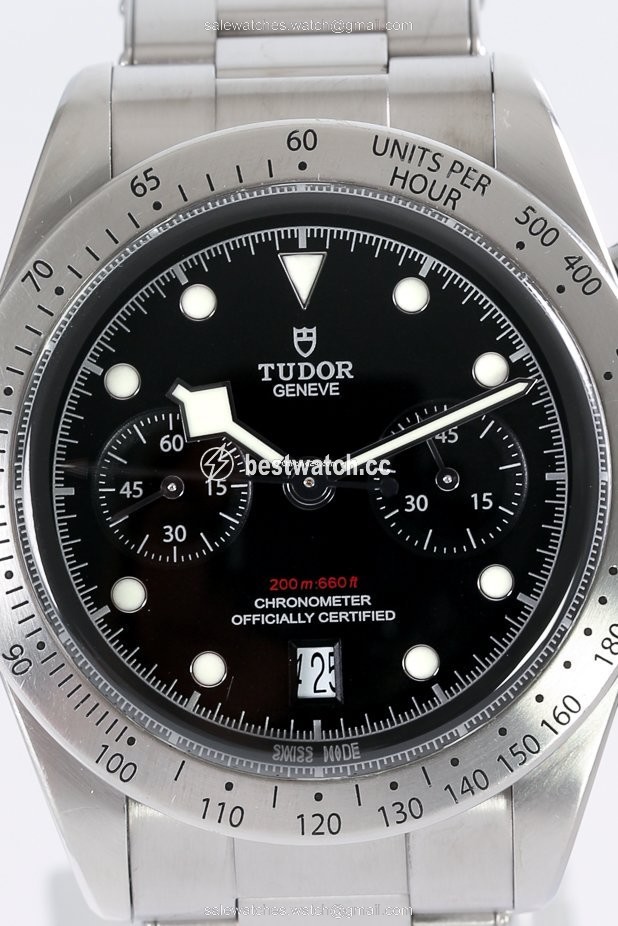 IMG_9085 Tudor Black Bay Chrono Mens watch Unisex Automatic Steel 79350 Replica 2