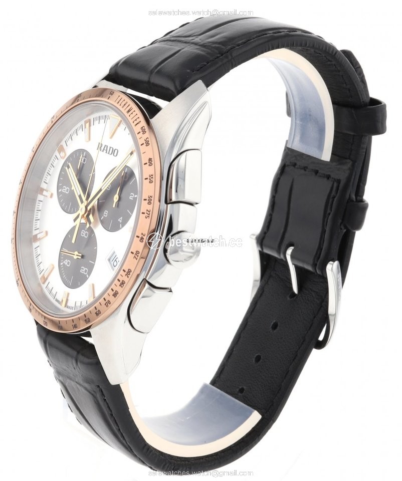IMG_9085 Rado HyperChrome Chronograph Mens watch Unisex Quartz Steel R32259105 Replica 2