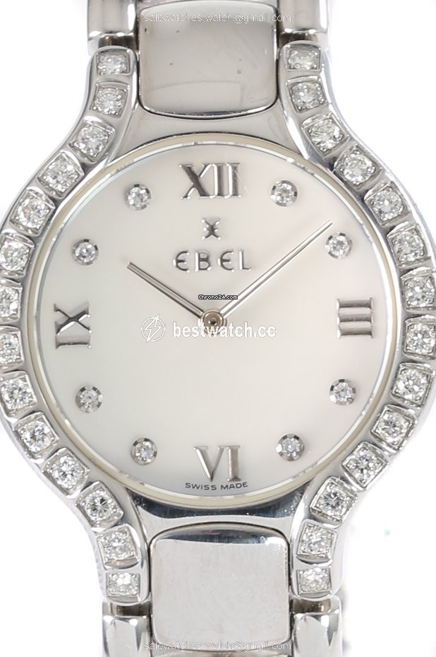 IMG_9085 Ebel Beluga Womens watch Quartz Steel E9157428-20 Replica 2