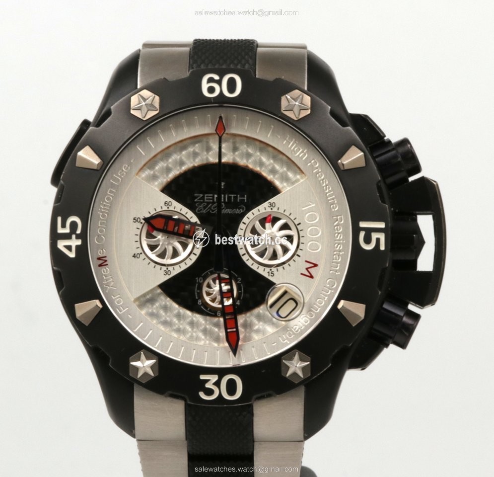 Zenith Defy Mens watch Unisex Automatic Titanium 96.0525.4000 Replica 2