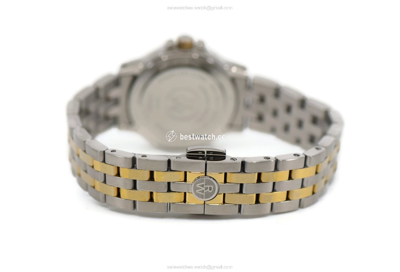IMG_9085 Raymond Weil Tango Womens watch Quartz Gold Steel 5399-STP-00308 Replica 2