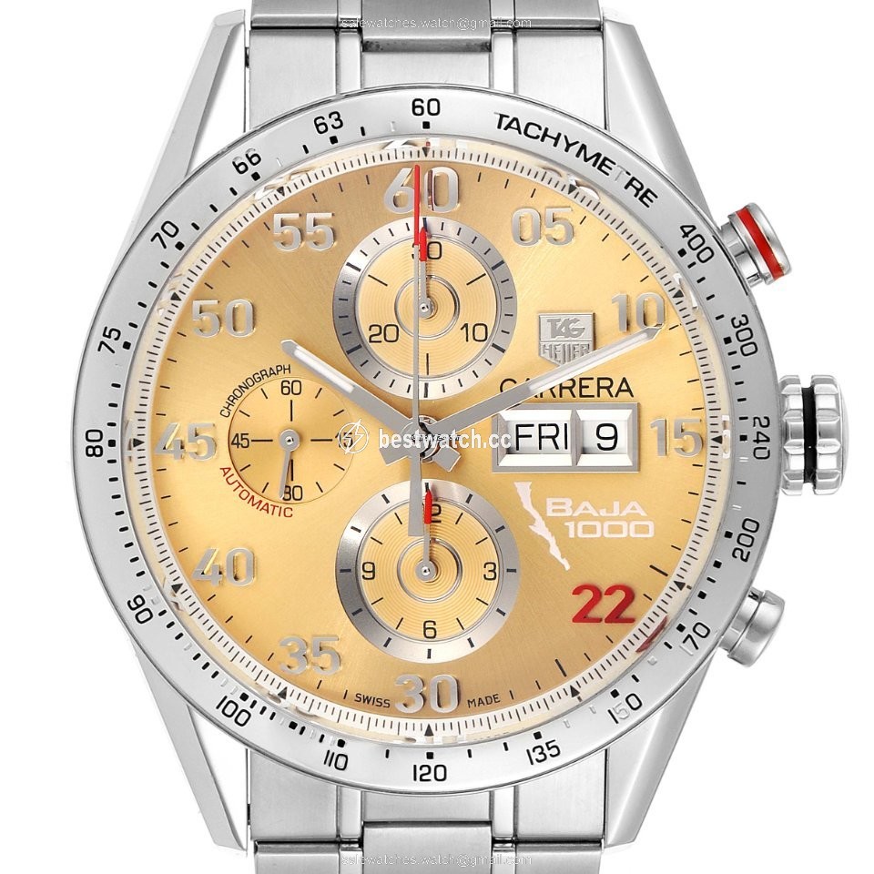 IMG_9085 TAG Heuer Carrera Calibre 16 Mens watch Unisex Automatic Steel CV2A1H Replica 2