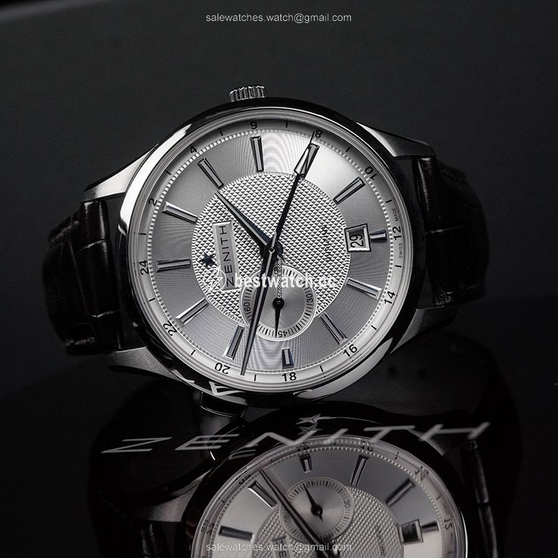 IMG_9085 Zenith Elite Dual Time Mens watch Unisex Automatic Steel 03.2130.682 02.C498 Replica 2