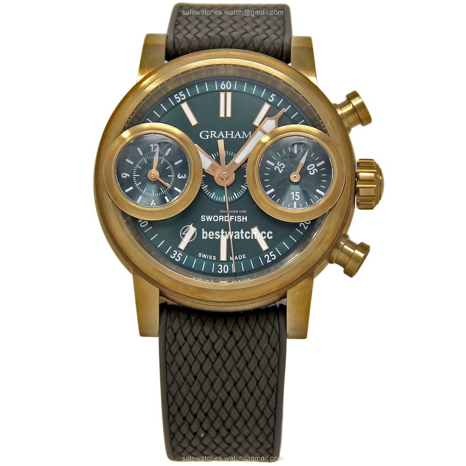Graham Swordfish Mens watch Unisex Automatic Bronze 2SXAK.G01A Replica 2