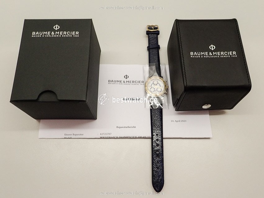 Baume & Mercier Womens watch Quartz Gold Steel 6604018 Replica 2