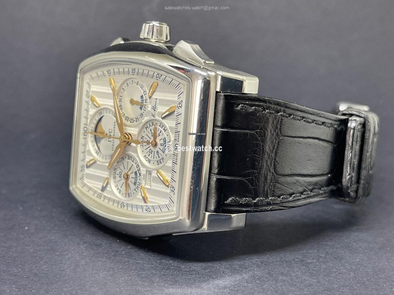 IMG_9085 IWC Da Vinci Perpetual Calendar Automatic Steel IW376204 Replica 2