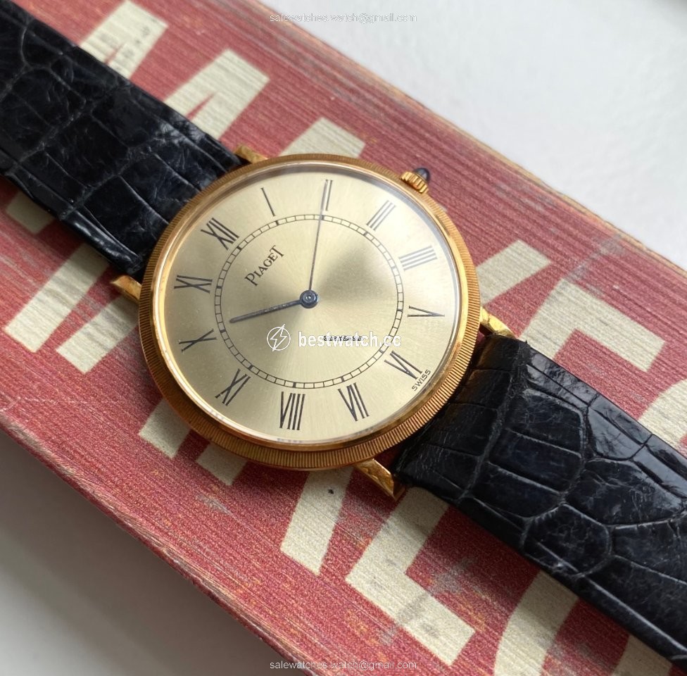 IMG_9085 Piaget Mens watch Unisex Manual winding Yellow gold Piaget Replica 2