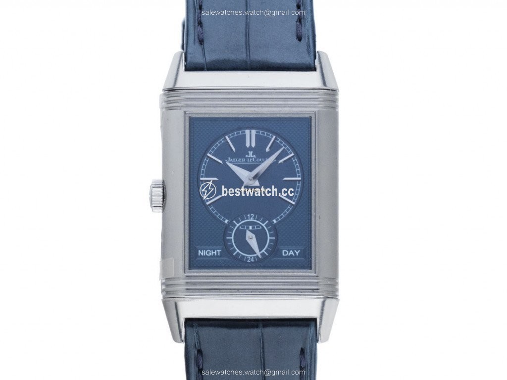 IMG_9085 Jaeger-LeCoultre Reverso Duoface Mens watch Unisex Manual winding Steel Q3908420 Replica 2