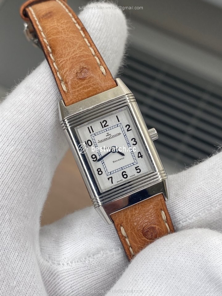 IMG_9085 Jaeger-LeCoultre Reverso Lady Womens watch Manual winding Steel Q2608410 Replica 2