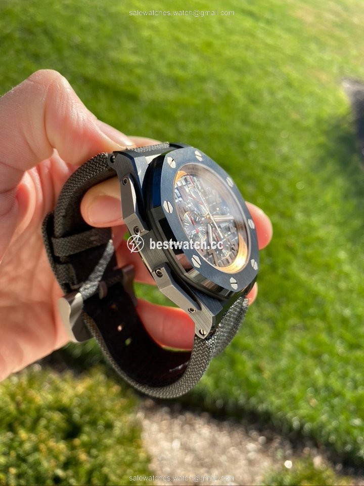 IMG_9085 Audemars Piguet Royal Oak Offshore Mens watch Unisex Automatic Ceramic 26378IO.OO.A001KE.01 Replica 2