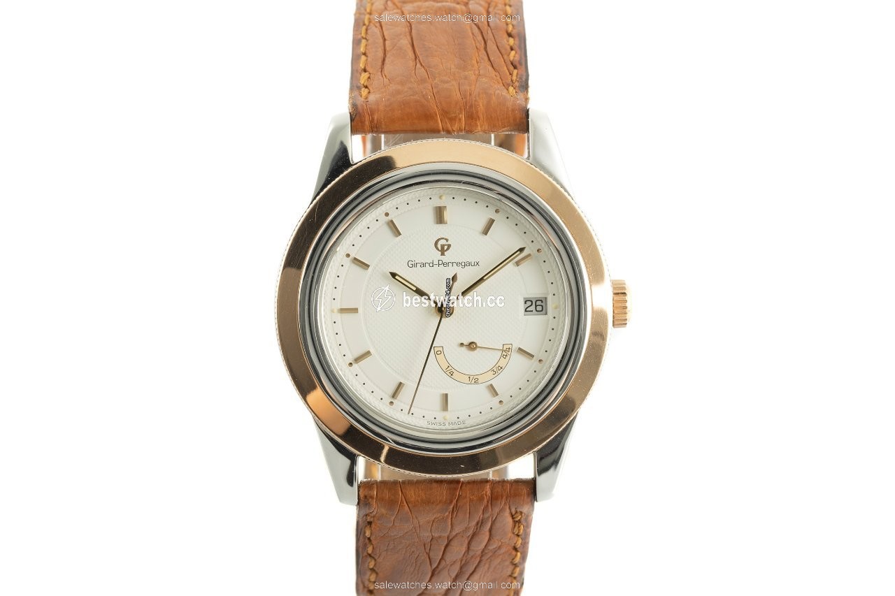 Girard Perregaux Mens watch Unisex Automatic Gold Steel 1020 Replica 2