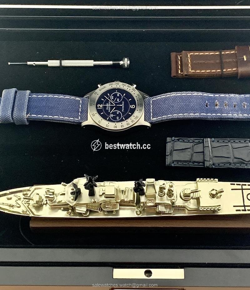 IMG_9085 Panerai Mare Nostrum Manual winding Steel PAM 716 Replica 2