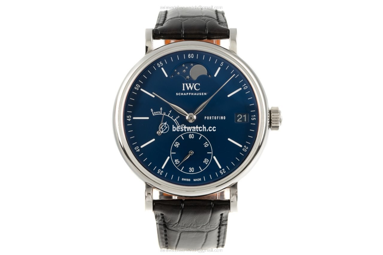 IMG_9085 IWC Portofino Hand-Wound Mens watch Unisex Manual winding Steel IW516405 Replica 2