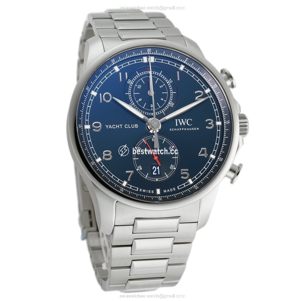 IMG_9085 IWC Portuguese Yacht Club Chronograph Automatic Steel IW390701 Replica 2