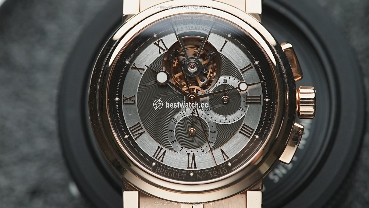IMG_9085 Breguet Marine Mens watch Unisex Rose gold 5837BR 92 RZ0 Replica 2