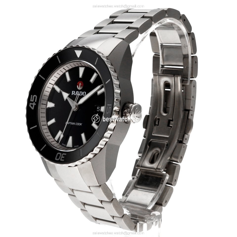 Rado HyperChrome Captain Cook Mens watch Unisex Automatic Titanium R32501153 Replica 2