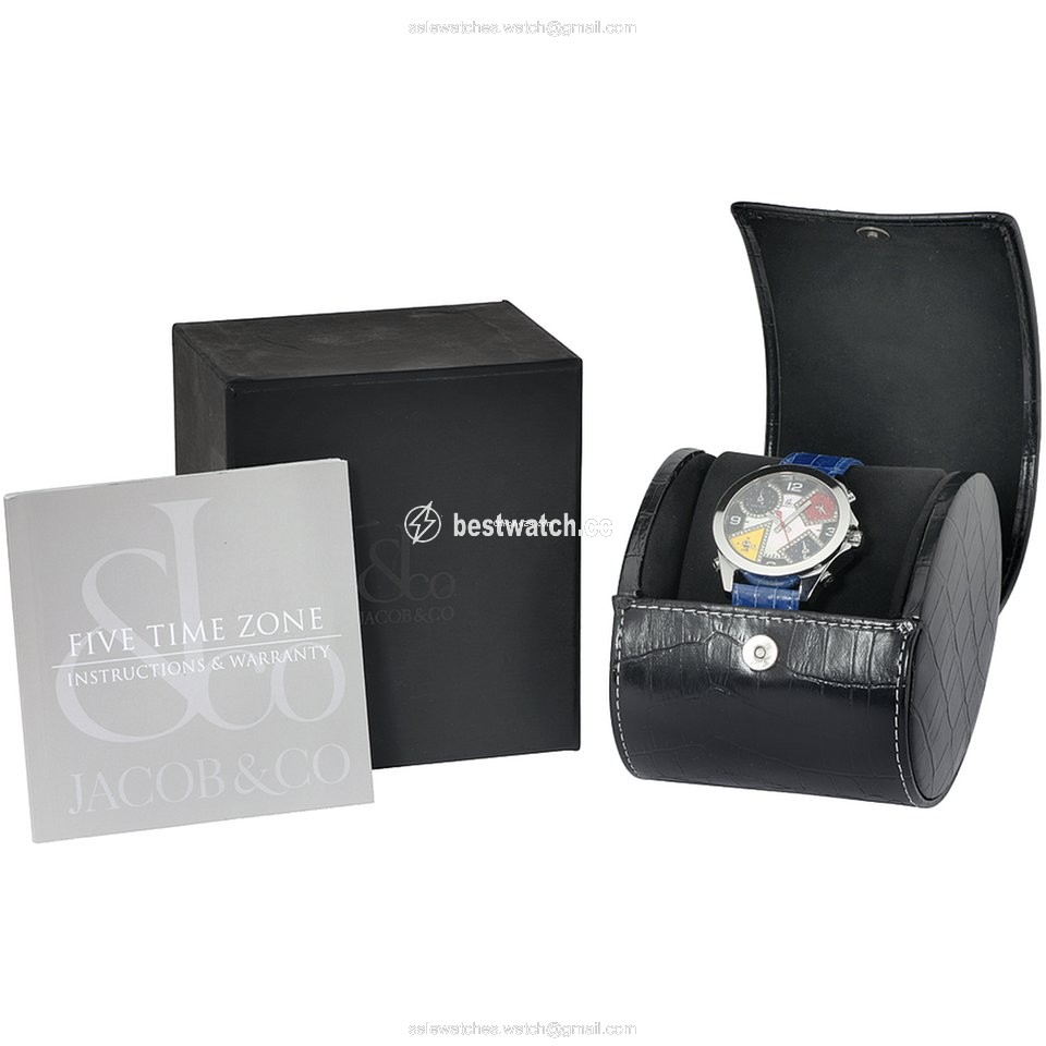 IMG_9085 Jacob & Co. Five Time Zone Mens watch Unisex Quartz Steel jcm7da Replica 2