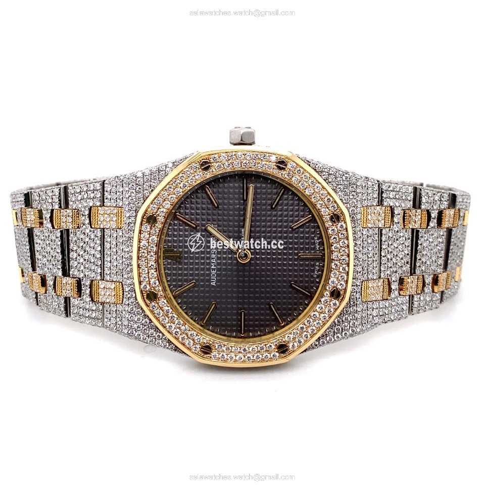 IMG_9085 Audemars Piguet Royal Oak Lady Womens watch Quartz Steel 56175 Replica 2