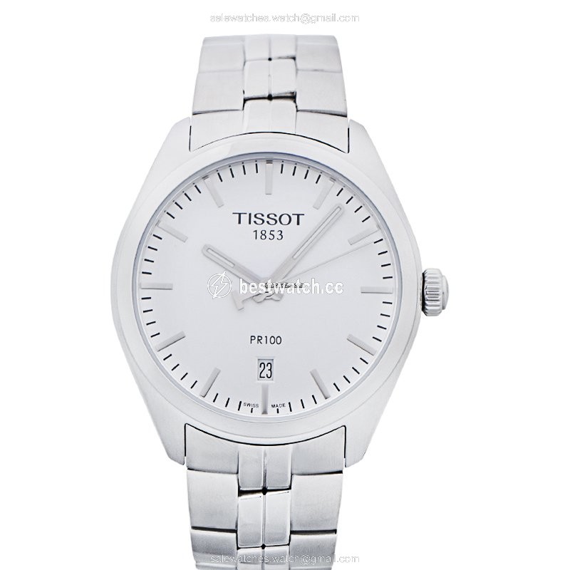 IMG_9085 Tissot PR 100 Mens watch Unisex Quartz Steel T101.410.11.031.00 Replica 2