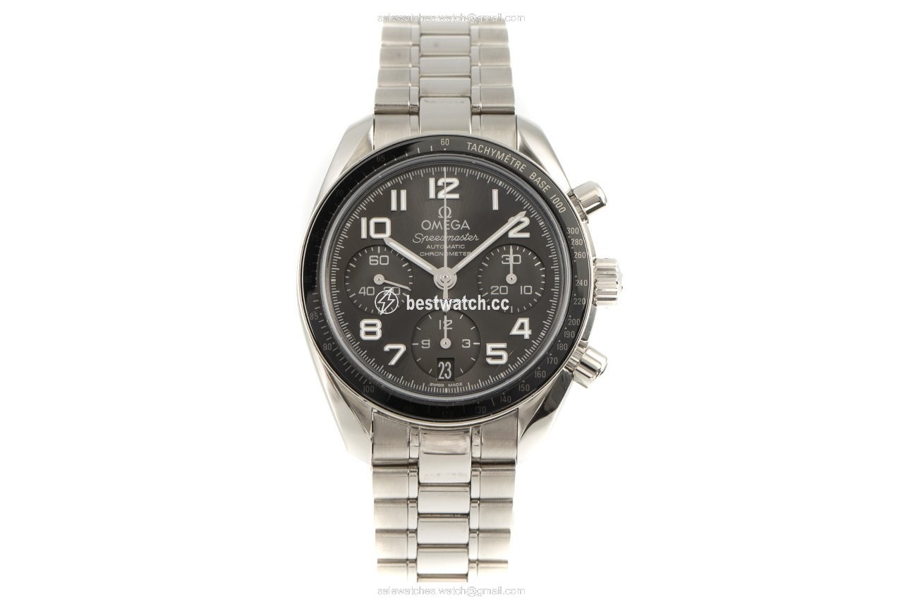 Omega Speedmaster Ladies Chronograph Mens watch Unisex Automatic Steel 324.30.38.40.06.001 Replica 2