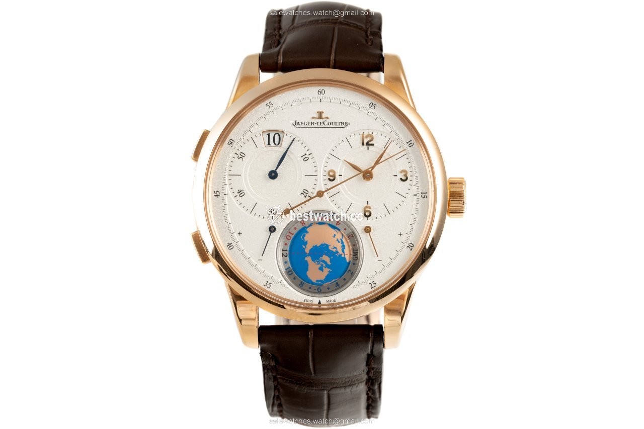 Jaeger-LeCoultre Duometre Mens watch Unisex Manual winding Yellow gold Q6062520 Replica 2