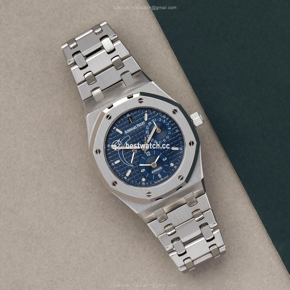 IMG_9085 Audemars Piguet Royal Oak Dual Time Mens watch Unisex Automatic Steel 25730ST Replica 2