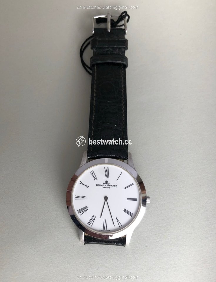 IMG_9085 Baume & Mercier Mens watch Unisex Quartz White gold M0A06494 Replica 2