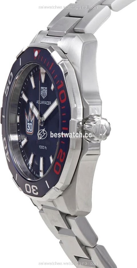 IMG_9085 TAG Heuer Aquaracer Mens watch Unisex Quartz Steel WAY101J-BA0746 Replica 2