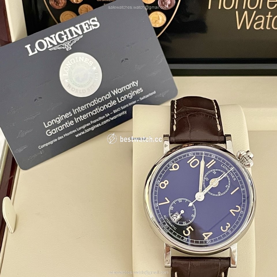 IMG_9085 Longines Avigation Mens watch Unisex Automatic Steel L2.812.4.53.2 Replica 2